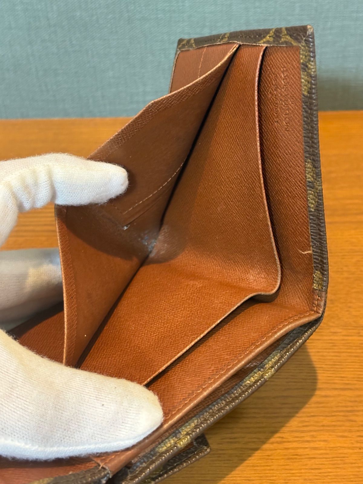 LOUIS VUITTONルイヴィトン ヴィンテージ モノグラム ダブルホック