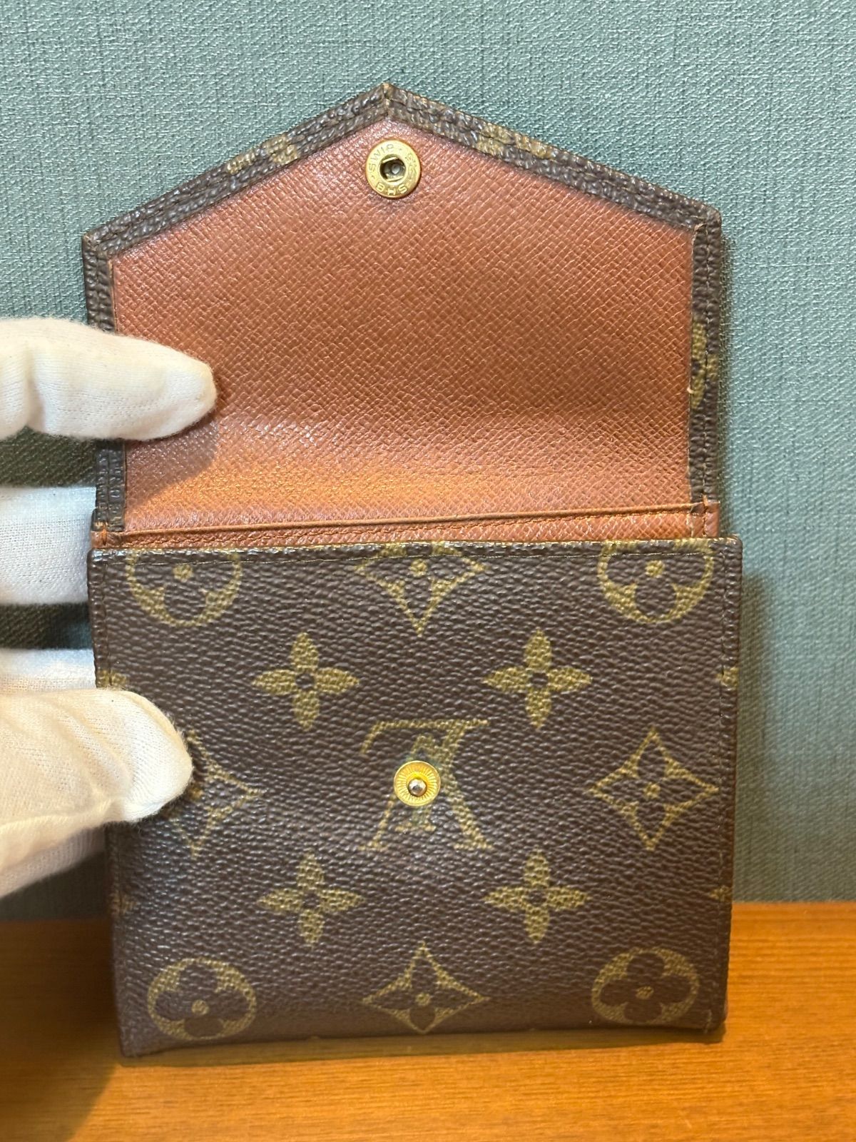 LOUIS VUITTONルイヴィトン ヴィンテージ モノグラム ダブルホック