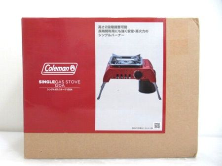 コールマン Coleman シングルガスストーブ120A 2000037239 中国製 美品中古■