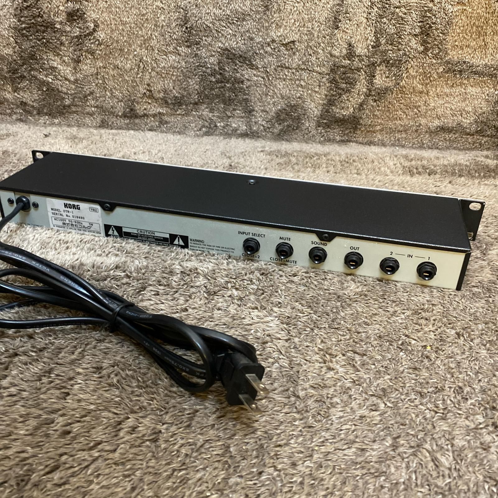 尾張小牧店】【楽器】 中古 KORG | コルグ 楽器アクセサリー DTR-1