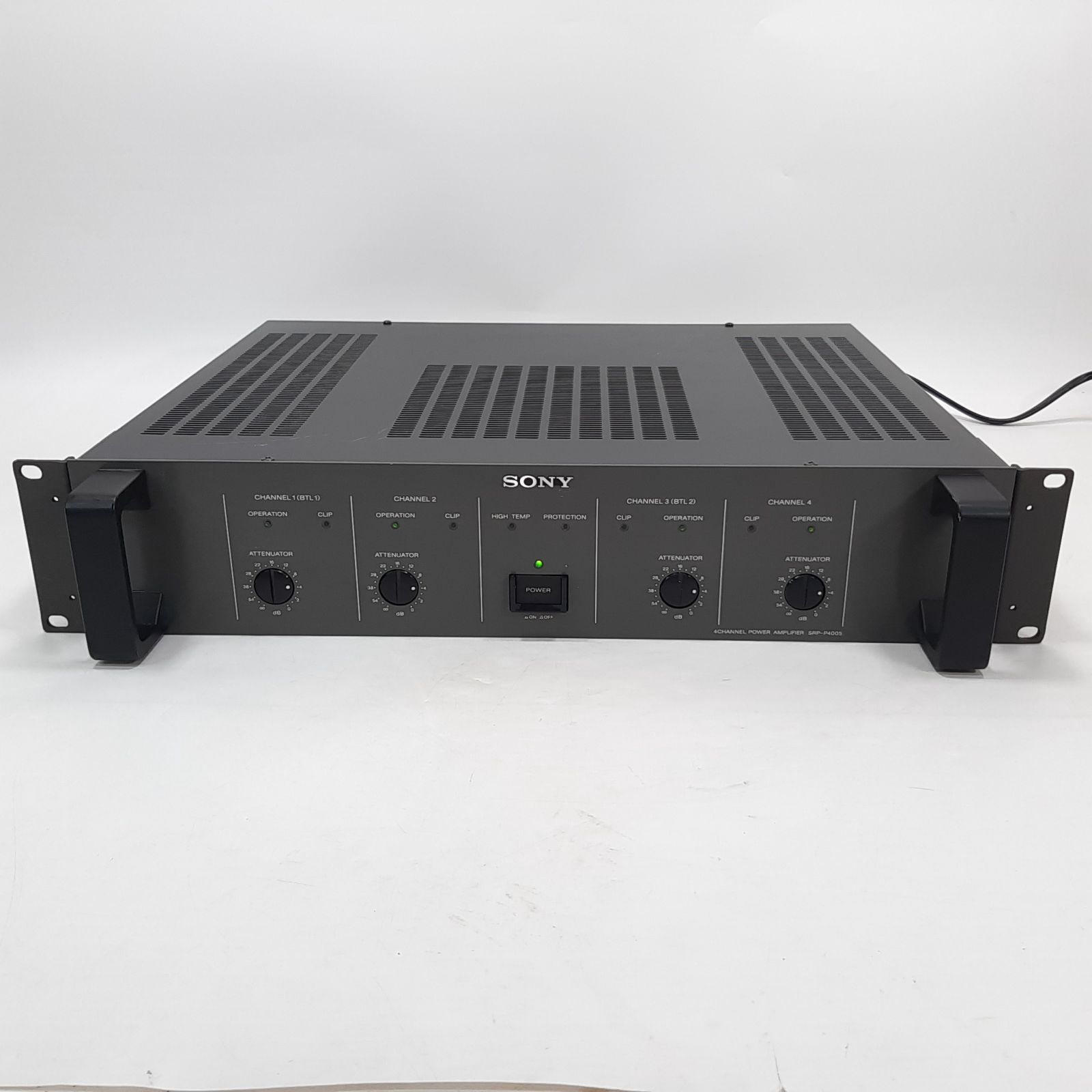 SONY SRP-P4005 4チャンネルパワーアンプ 業務用 音出し確認済み