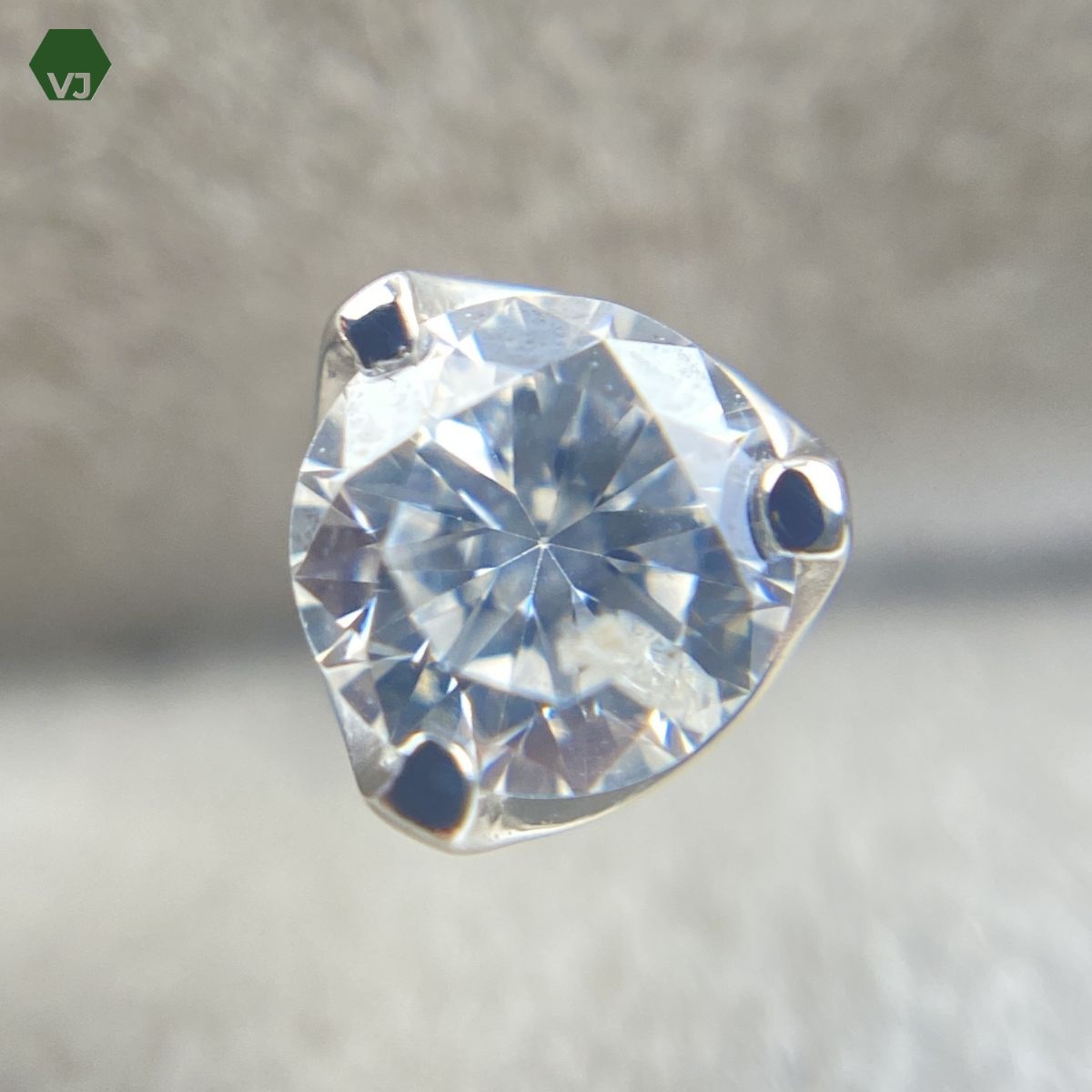 34-22】ダイヤモンド ピアス D0.2ct D0.2ct【中古】【PT900】☆By