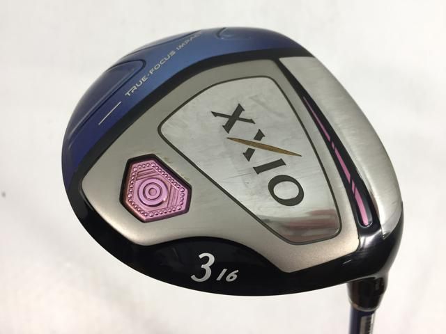 返品OK 【中古ゴルフクラブ】ダンロップ ゼクシオ10 テン (XXIO 10 X) フェアウェイ レディス 2018 (ブルー) MP1000L 3W