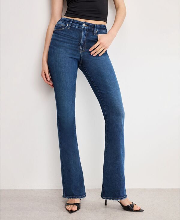 グッドアメリカン レディース ボトムス デニムパンツ ブーツカット ブーツ ジーンズ Good American Womens Soft Tech Good Classic Bootcut Jeans