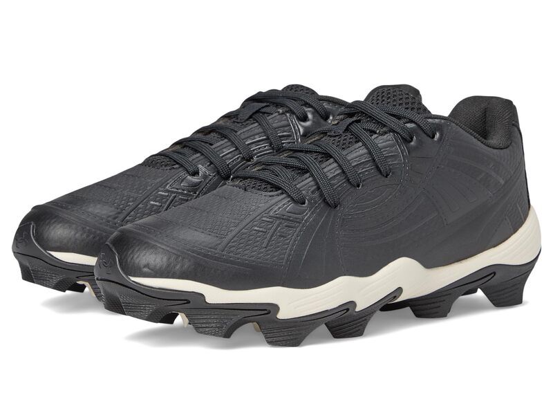 アンダーアーマー レディース シューズ スニーカー Under Armour Glyde Sola RM Softball Cleats BlackWhiteBla ホワイト