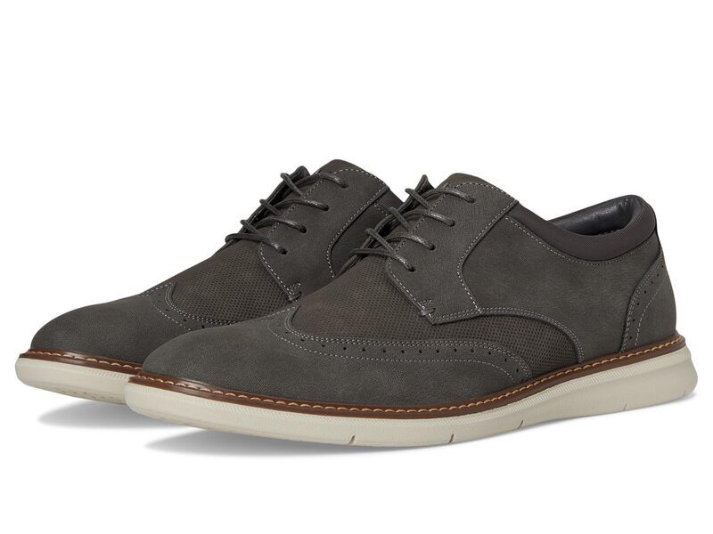 ノンブッシュ メンズ シューズ オックスフォード ウィングチップ レース Nunn Bush Chase 20 Wingtip Oxford Casual Contemporary Lace Up G