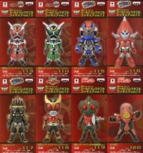 【まとめ売り】ワーコレ　仮面ライダーシリーズ◆15種セット フィギュア 全8種セット 仮面ライダーシリーズ ワールドコレクタブル