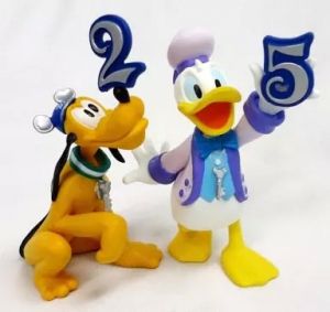 フィギュア ドナルド&プルート 「ディズニー」 2008年 マジックラリー