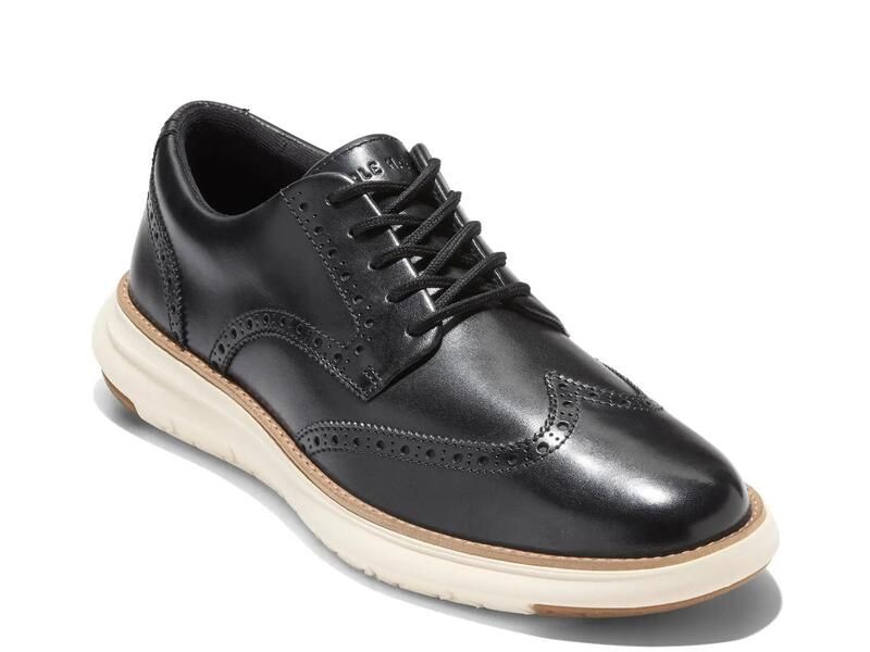 コールハーン メンズ シューズ オックスフォード ウィングチップ Cole HaanGrand Remix Wingtip Oxford Black ブラック