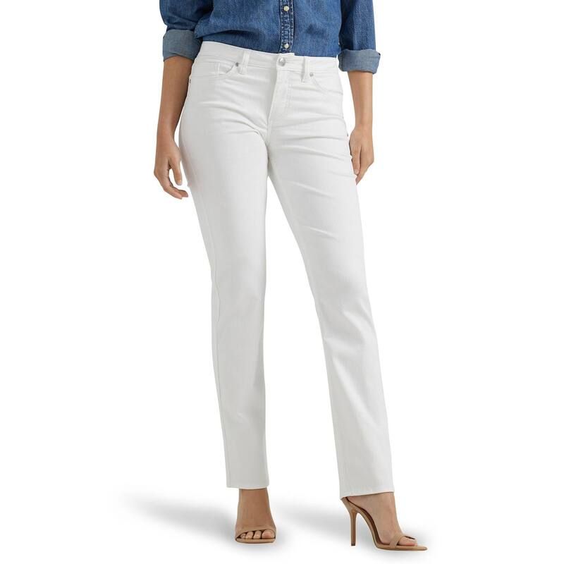 リー レディース ボトムス デニムパンツ ジーンズ Womens Lee Legendary Straight Jeans White ホワイト