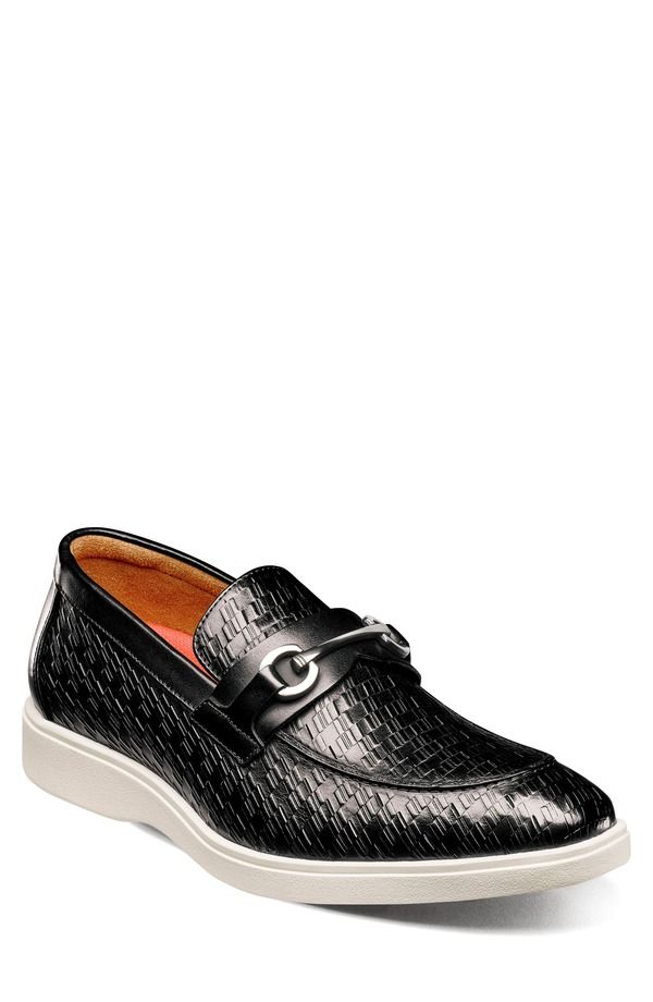 ステイシーアダムス メンズ シューズ ローファー Stacy Adamsalyer Bit Loafer Black ブラック
