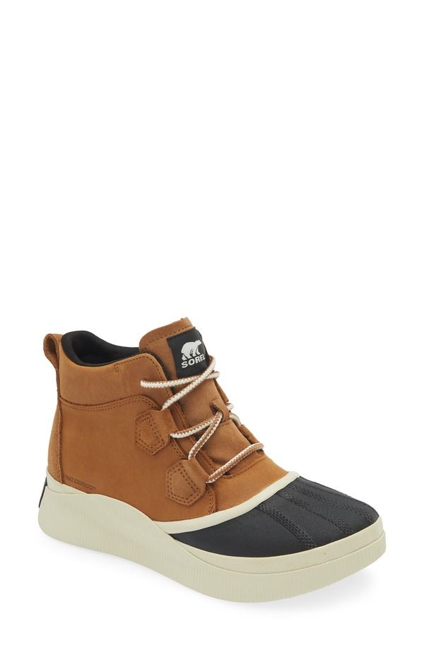 ソレル レディース シューズ ブーツ・レインブーツ SOREL Out N About IV Classic Waterproof Duck Bootaffy Black ブラック
