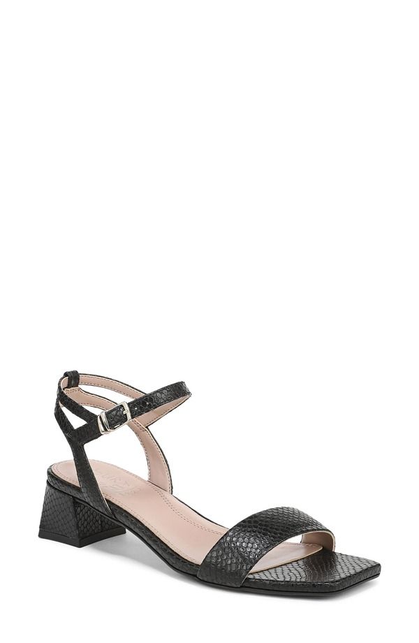 ナチュライザー レディース シューズ ヒール サンダル アンクル Naturalizer Hanankle Strap Sandal Black ブラック