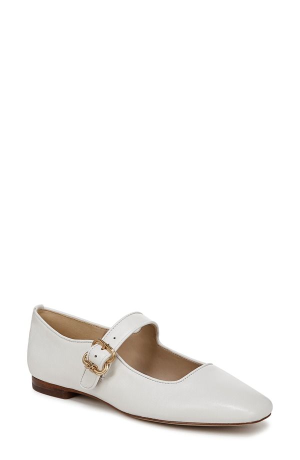 サムエデルマン レディース シューズ パンプス Sam Edelman Michaela Mary Jane Flat Bright White ホワイト