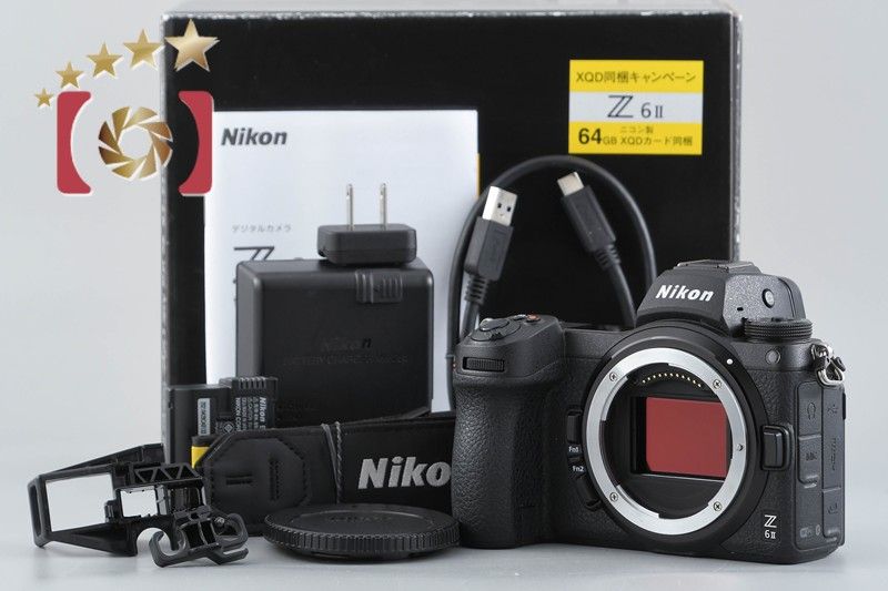 Nikon 中古 一眼レフカメラ レンズ2本 充電器付き 中古】Nikon ニコン Z6II ミラーレス一眼カメラ 元箱付き - メルカリ