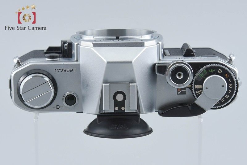 中古】Canon キヤノン AE-1 シルバー フィルム一眼レフカメラ - メルカリ