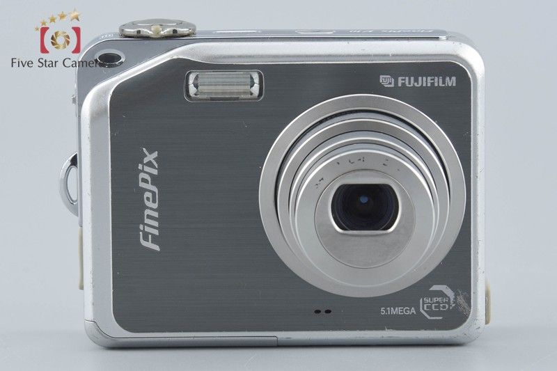 中古】FUJIFILM 富士フイルム FinePix V10 ガンメタリック コンパクト