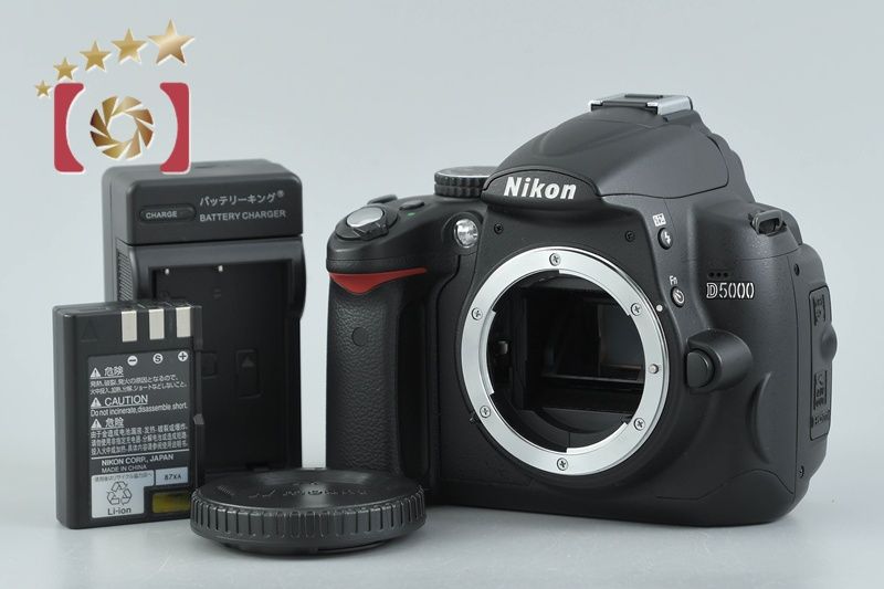 中古】Nikon ニコン D5000 デジタル一眼レフカメラ シャッター回数僅少