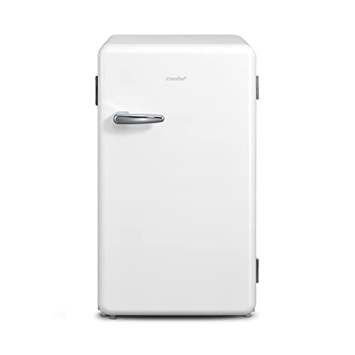 COMFEE' 冷蔵庫 93L 幅48.8cm 温度調節 ノンフロン 1ドア 小型 右開き