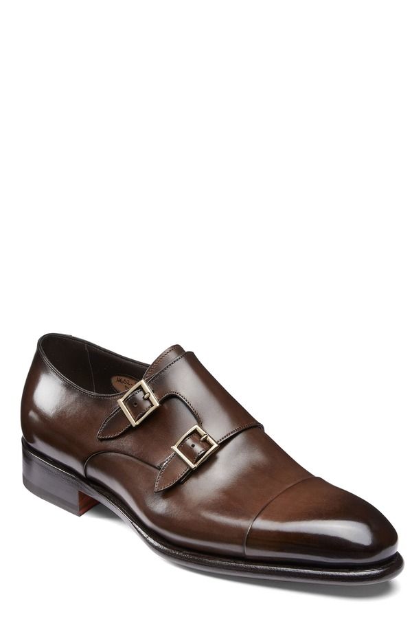 サントーニ メンズ シューズ モンクストラップ モンク SantoniRA Double Monk Strap Shoe Tan タン 224,900円