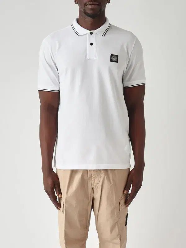 STONE ISLAND ストーンアイランド ポロシャツ カラPKTシャツ 白 XL出品