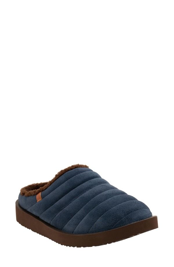 レヴィタライン レディース シューズ サンダル Revitalign Valley Faux Fur Lined Slipper Marine Blue ブルー