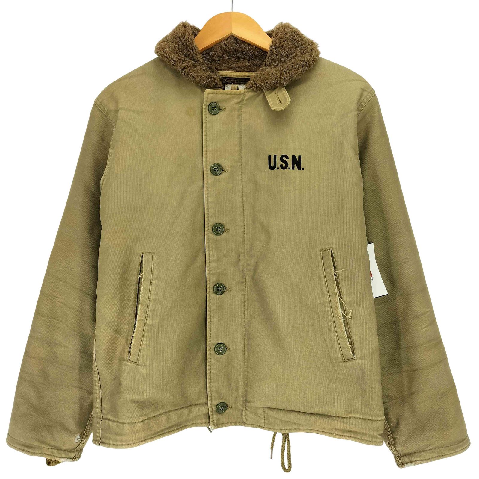 YMCLKY navy department n1 デッキジャケット talon NAVY YMCLKY(ワイエムシーエルケーワイ) ⁄ DEPARTMENT⁄N-1⁄ジップ