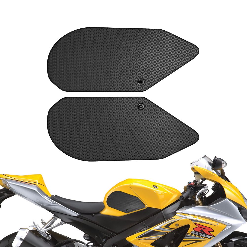 スズキgsxr1000 2007 2008 k7用オートバイタンク抽出パッド滑り止めガスタンスニーグリップ保護