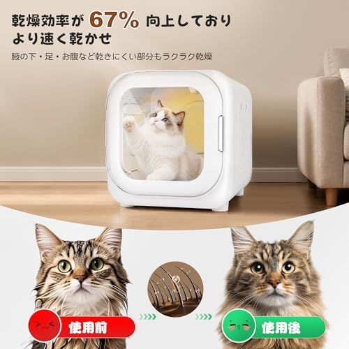 Totoro ball ペットドライルーム ペットドライヤーボックス 小型犬 猫