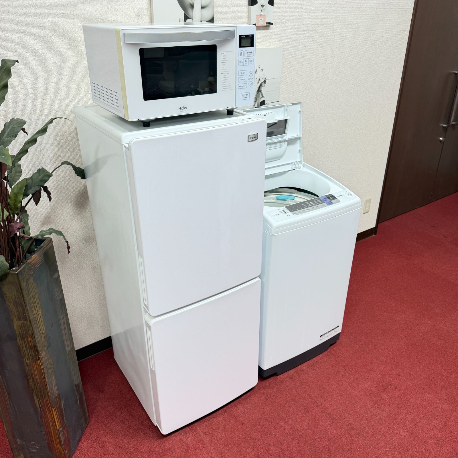 東京23区送料無料 超美品家電3点セット 取り置きOK プロによる洗浄/除