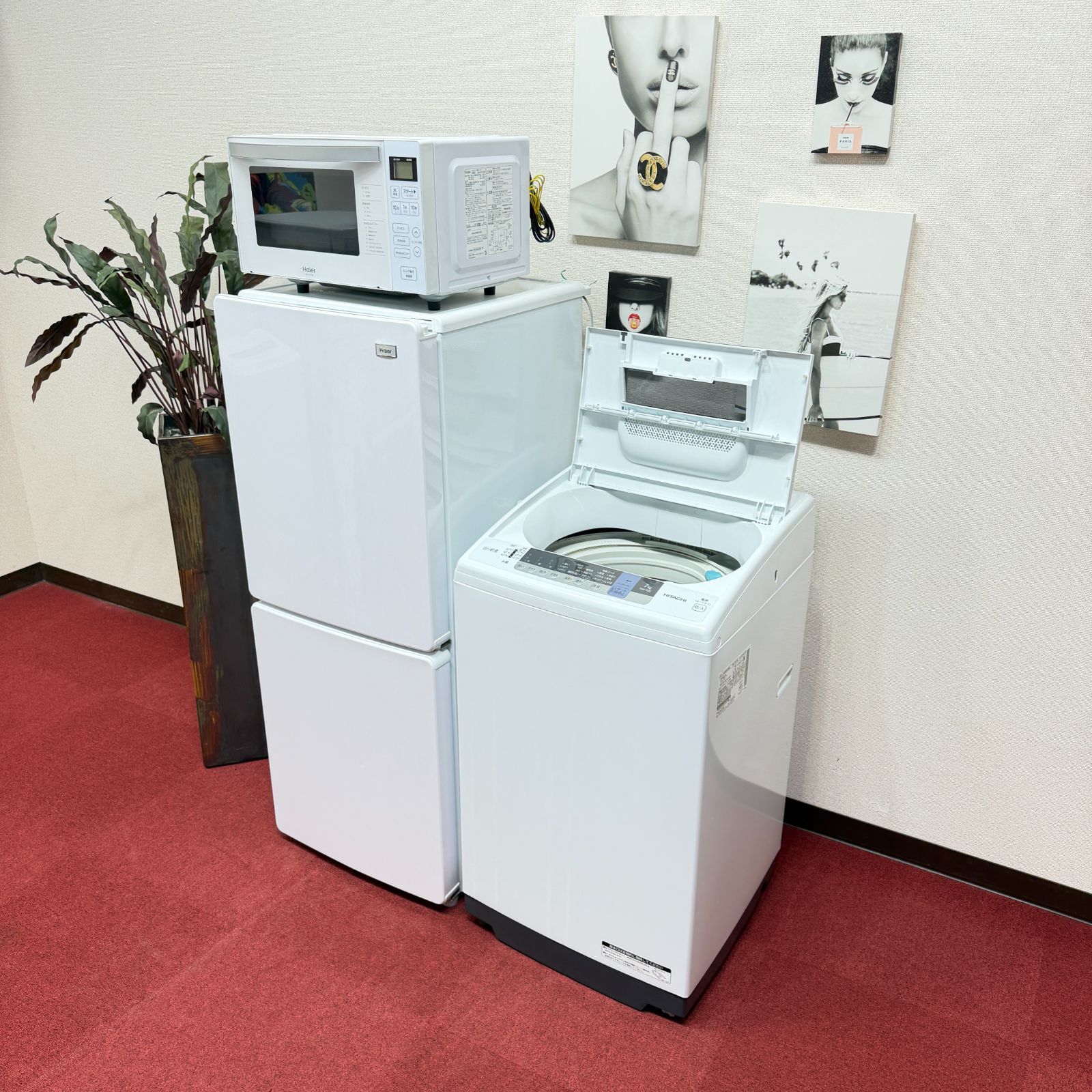 東京23区送料無料 超美品家電3点セット 取り置きOK プロによる洗浄/除