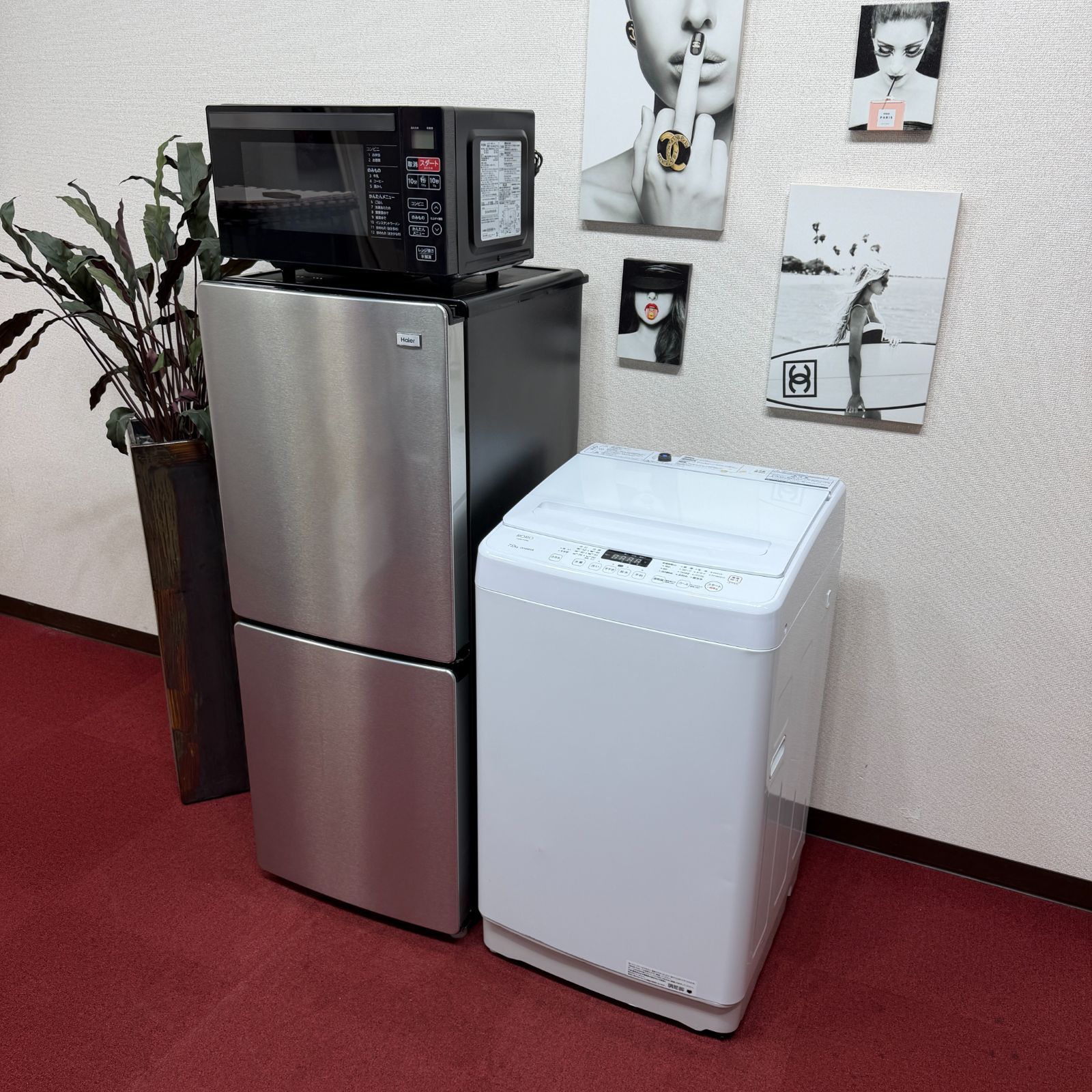東京23区送料無料 超美品家電3点セット 取り置きOK プロによる洗浄/除