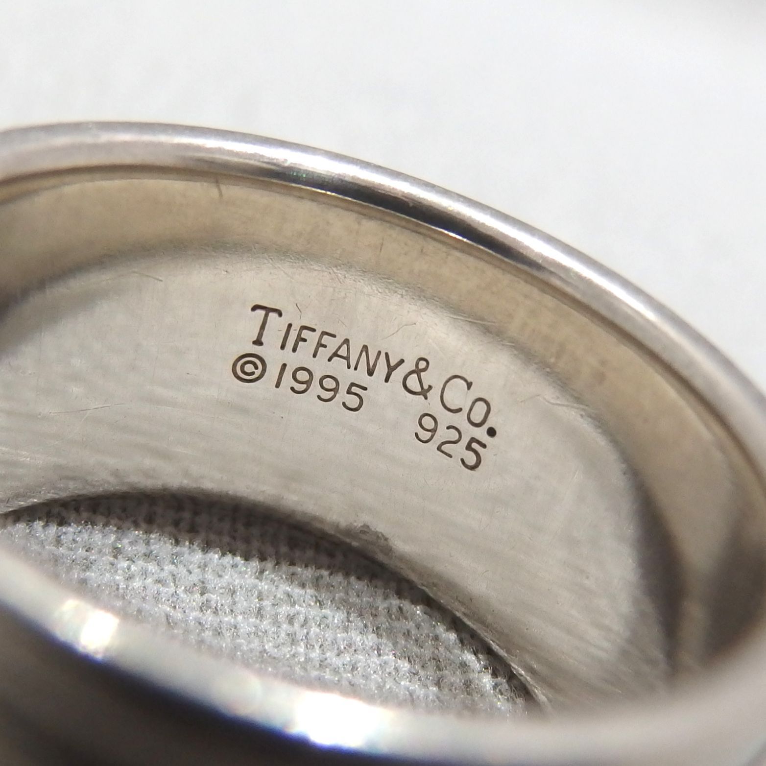 ☆TIFFANY&Co アトラス ワイド リング SV925 シルバー 約19号 指輪