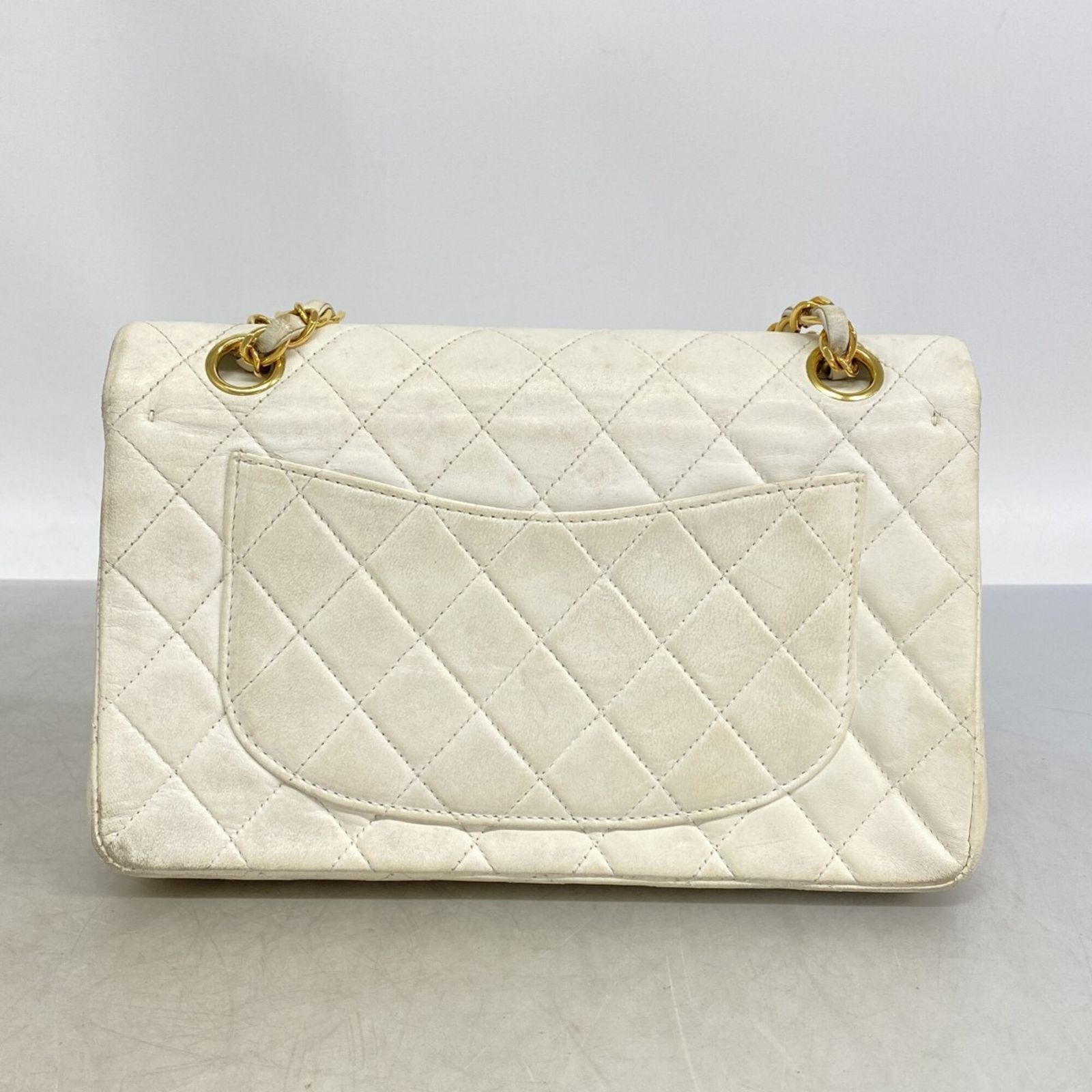 シャネル(Chanel) シャネル ショルダーバッグ マトラッセ Wフラップ W