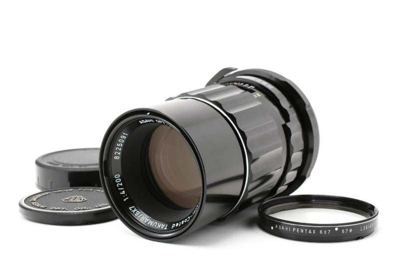 光学極上 Pentax ペンタックス Super-Multi-Coated TAKUMAR 6×7 F4