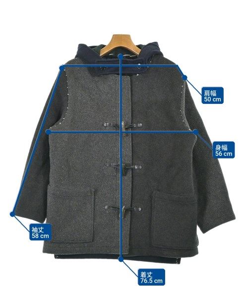 keisuke kanda ダッフルコート メンズ 【古着】【中古】【送料無料