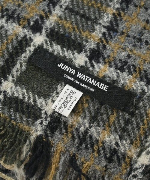 JUNYA WATANABE commedesgarcons チェックマフラー JUNYA WATANABE マフラー レディース 【古着】【中古】【送料無料