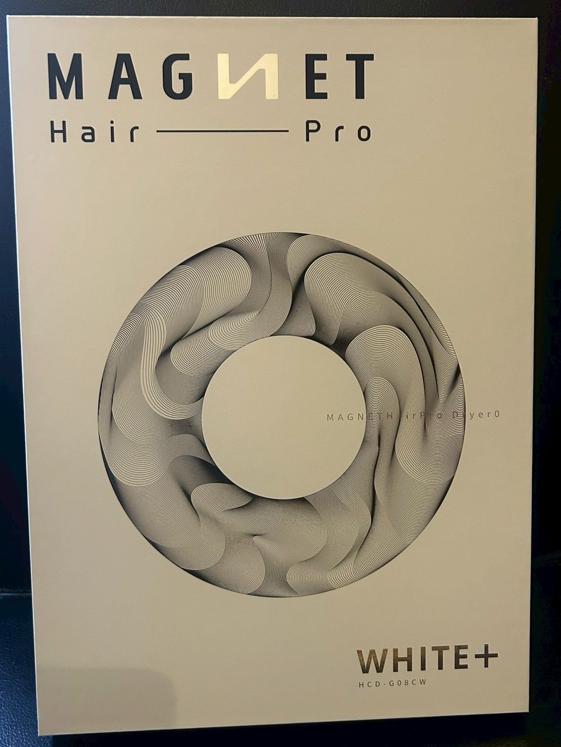【新品未開封】マグネットヘアプロ ドライヤーゼロ HCD-G08CW ホワイトプラス ホリスティックキュア