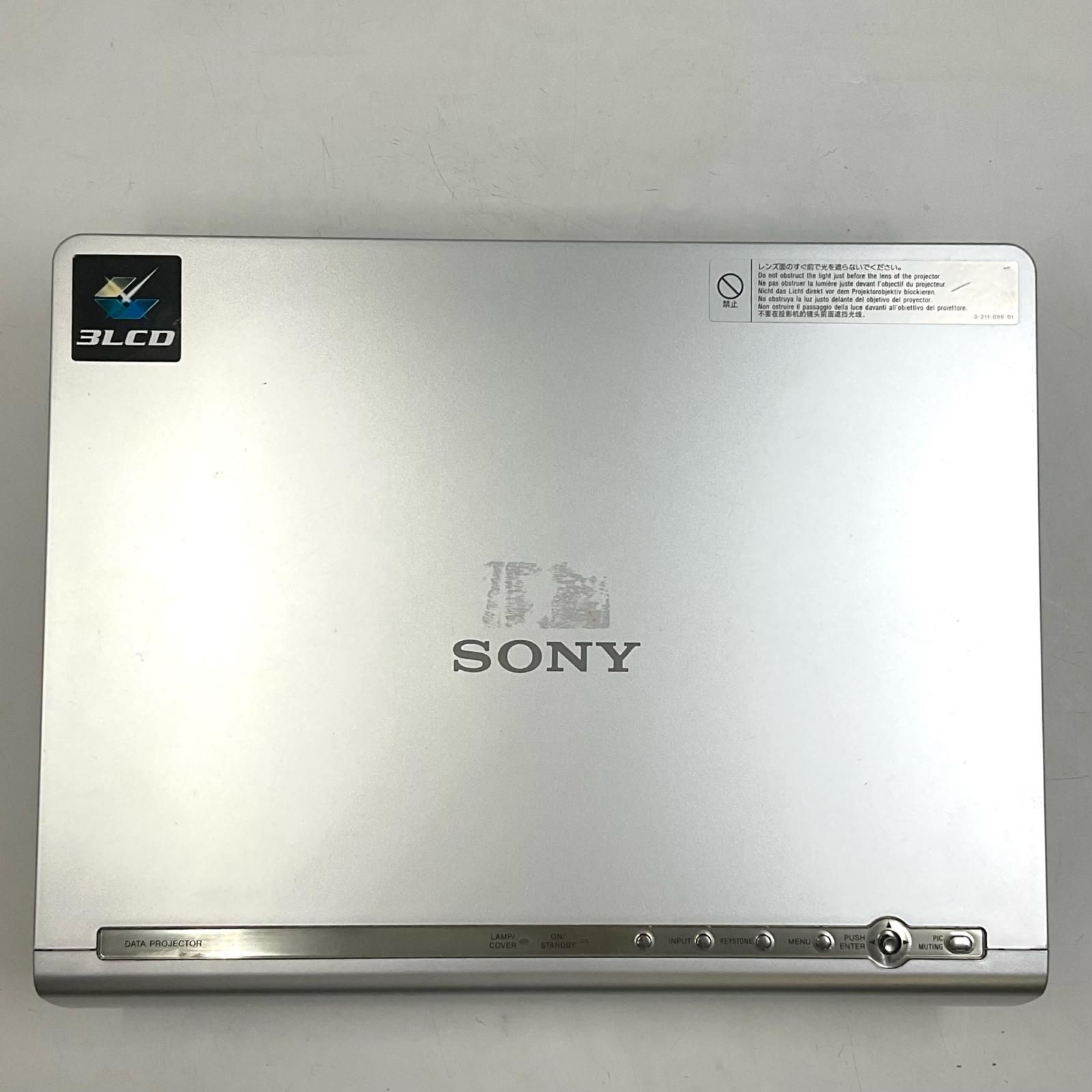 SONY VPL-CP100 プロジェクター本体 全額返金保証】【最速発送】Sony プロジェクター VPL-CX100 動作確認済
