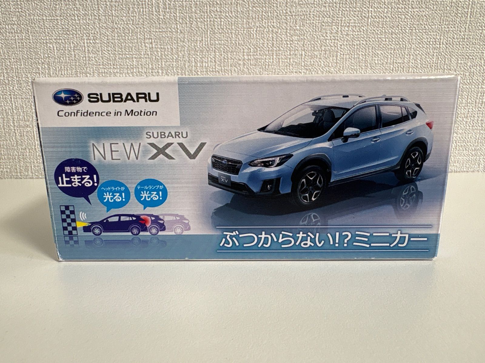 SUBARU NEW XV ぶつからない!?ミニカー 非売品 スバル XV 非売品 ぶつからないミニカー SUBARU - | ミニカー HYBRID