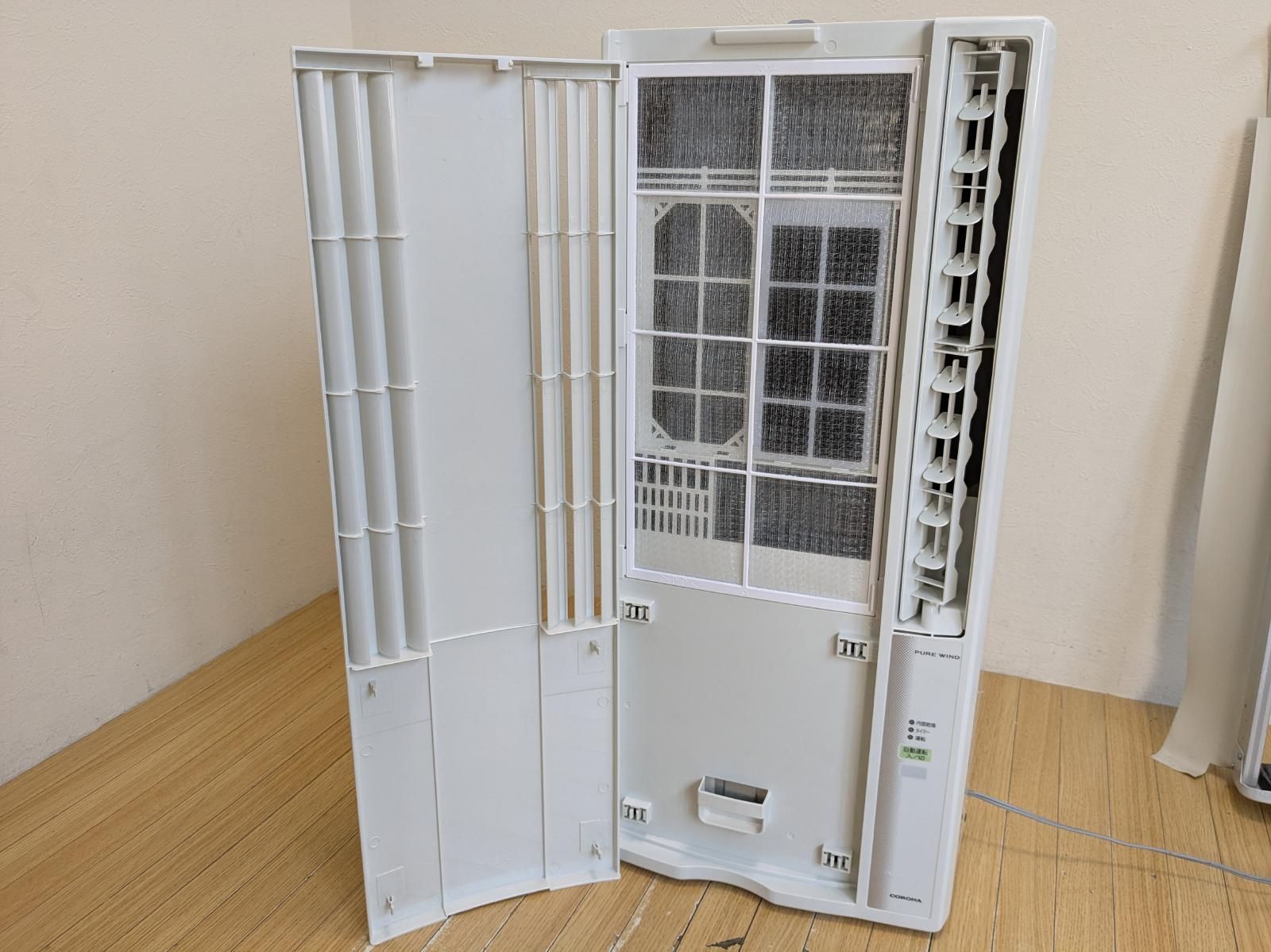 CORONA コロナ 窓用冷房専用エアコン CW-F1622R ウインド1.6kW枠付 22