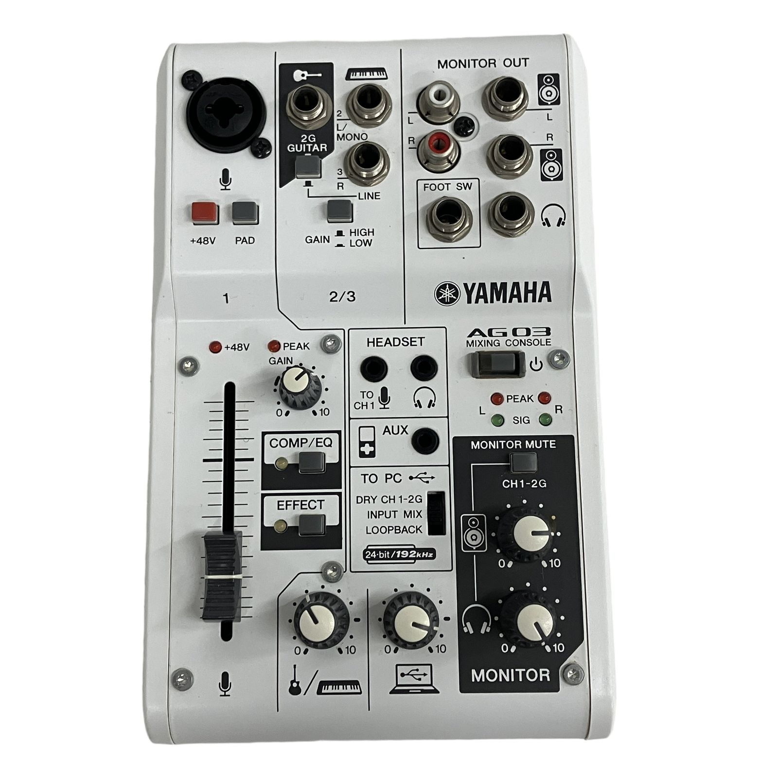 YAMAHA AG03 MIXING CONSOLE オーディオインターフェース 音響機材 ヤマハ 中古 S11431239 12,816円