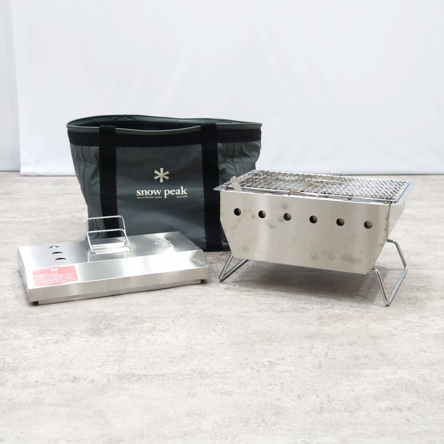 廃盤 スノーピーク snowpeak グリル IGT規格 システムBBQ BOX - メルカリ