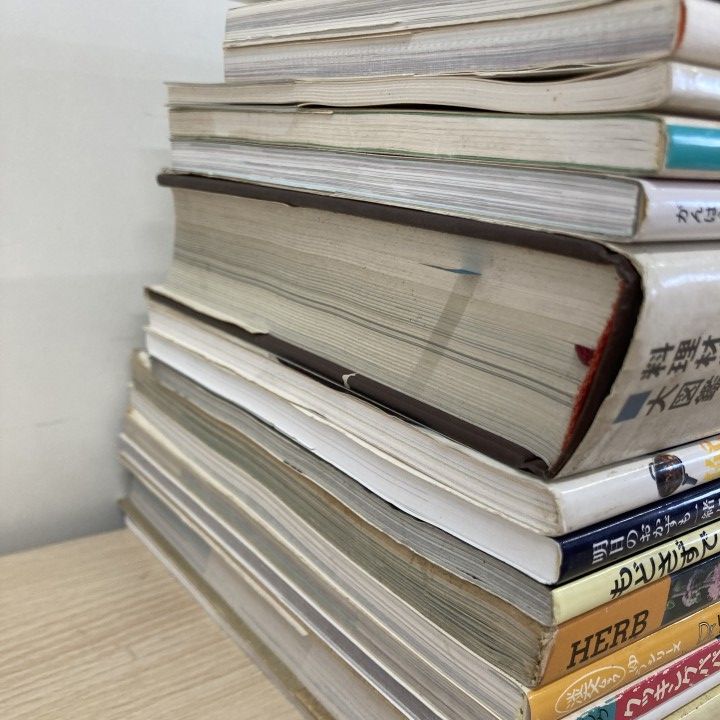 料理　専門書　まとめ売り △01)【1点限り!】料理関連本まとめ売り16冊セット/食材図典/圧力鍋