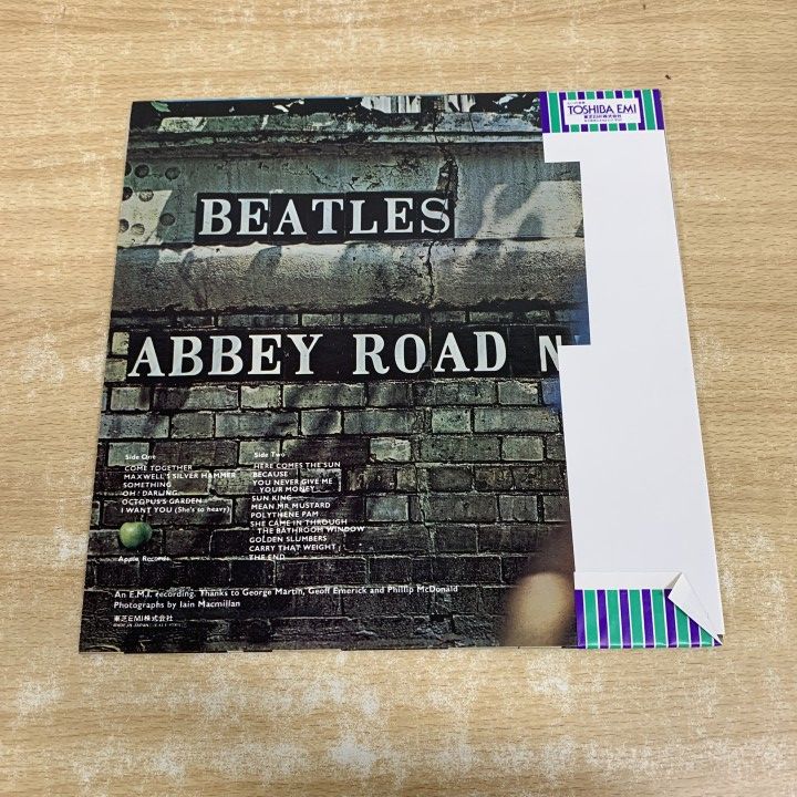 △01)【1点限り!】【帯付き】The Beatles/Abbey Road/ビートルズ/LP