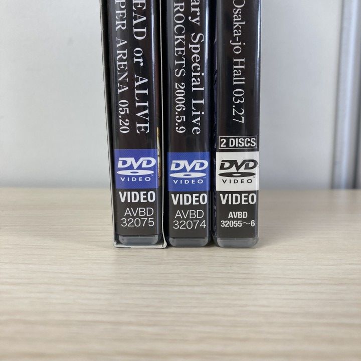 △01)【1点限り!】Janne Da Arc ライブDVD 3点セット/Live/ジャンヌ