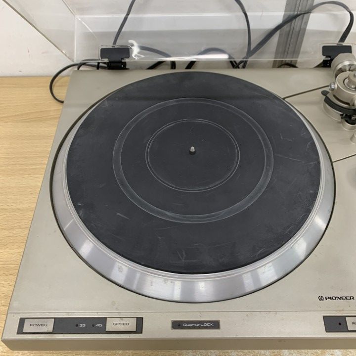 □01)【1点限り!】【通電のみ確認】pioneer パイオニア PL-380A ターン