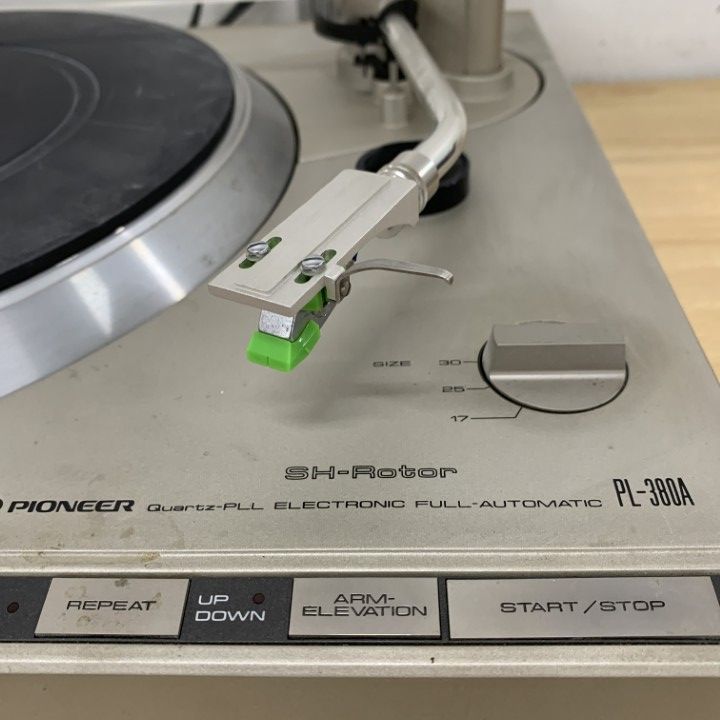 □01)【1点限り!】【通電のみ確認】pioneer パイオニア PL-380A ターン