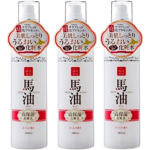 リシャン 馬油化粧水 さくらの香り 260ml×3本セット - メルカリ