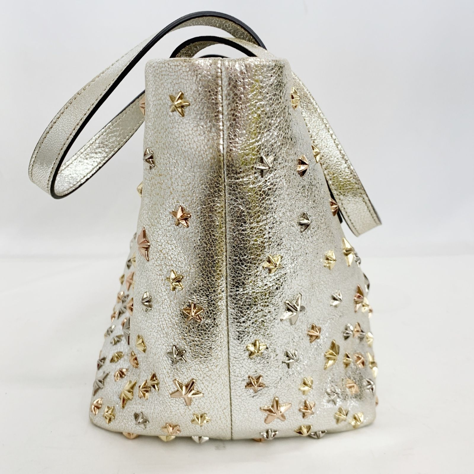 JIMMY CHOO ジミーチュウ SOFIA ソフィア ハンドバッグ GLM9J5 スター